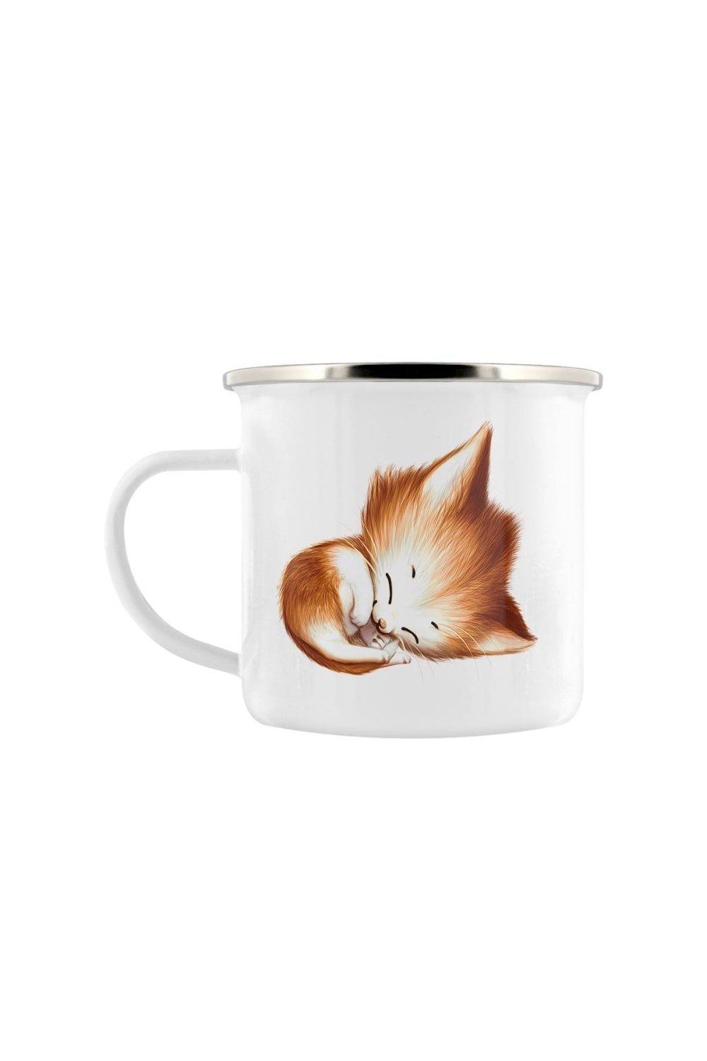 Photos - Mug / Cup Kitsch Kittens Enamel Mug